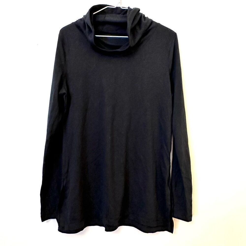Sport Tek Women's Hoodie Wicking Long Sleeve Pull Over Top Black Medium